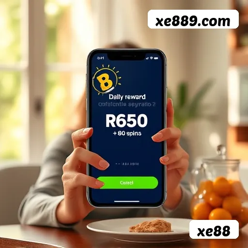 Aplicativo móvel xe88 para iOS e Android